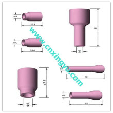 tig welding ceramic nozzle ,alumina nozzle